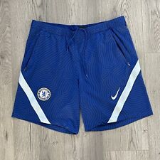 Chelsea Nike Training Shorts Zip Pockets Player Issue XL