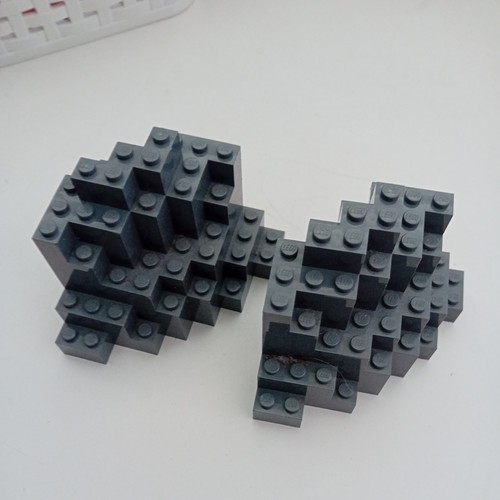 Lego dark stone grey - grey, mountain