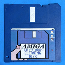 3.5 FLOPPY DISK DRIVE CLEANER *AMIGA* INTERNAL/EXTERNAL DRIVE PROTECTION! 