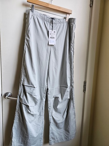 Zara light grey wide - grey, leg