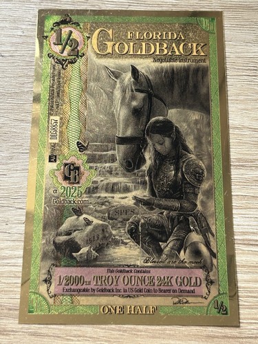 Goldback florida 2025 gold - goldback,
