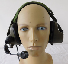 Racal Clansman Bowman RA195 AFV Crew Headset, Tested [CL12E]