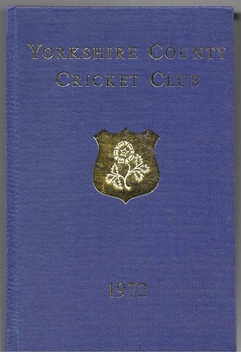 1972 yorkshire county - 1972, cricket
