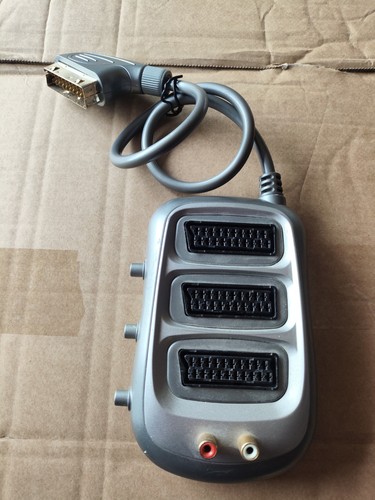 Way scart switch box - 3-way, with