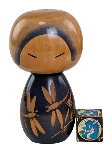 Creative kokeshi doll girl - creative,