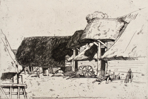 Original engraving david - engraving, by