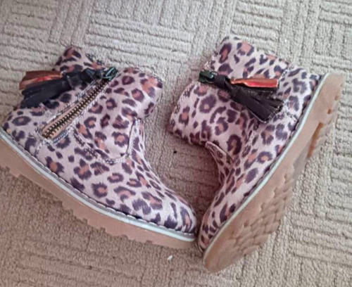 Children leopard print faux - children,