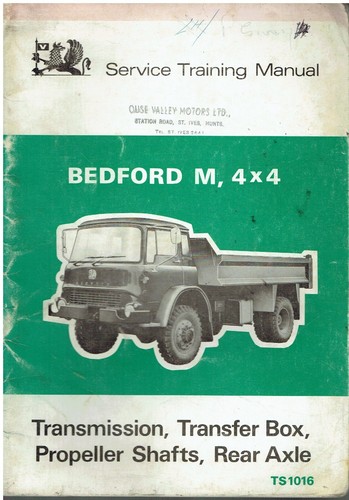 Bedford 4x4 gearbox transfer - bedford,
