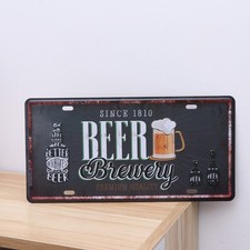  Pub Memorabilia Novelty Wall Sign Tin Car Survice Retro Decoration
