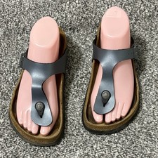 Birkenstock Gizeh Blue Leather