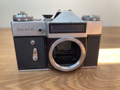 Vintage camera zenit - zenit-e, made