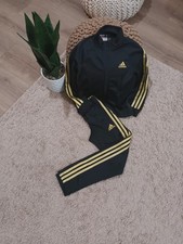 Kids Adidas Tracksuit | Black