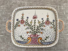 VILLA FIORI POTTERY TRAY FROM PORTUGAL