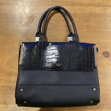 Dune Black Handbag Leather Bag 