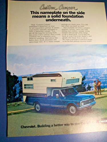 1972 chevy custom camper - chevy,