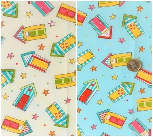 Beach huts stars kids - stars,