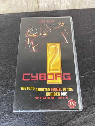 Cyborg vhs video tape - vhs, rare