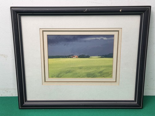 Framed 1987 open landscape - framed,