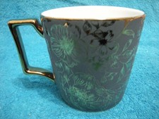 FOX & IVY GREY/GOLD PATTERNED