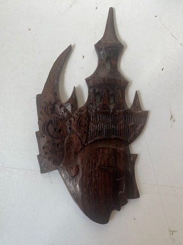 Vintage thai hand carved wood - hand,