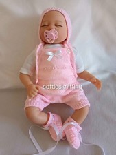 Hand knitted clothes newborn