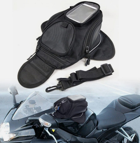 Black motorcycle oil fuel - motorcycle, tank