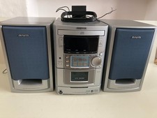 Vintage Aiwa XR-M11K Micro Compact Stereo System with Speakers  Read Description