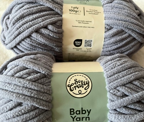 Crafty grey chenille - crafty,
