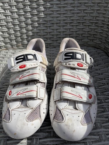 Sidi road cycling shoes white - cycling,