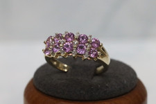 9ct Yellow Gold Pink Sapphire