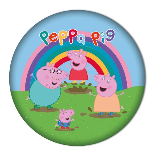 Peppa pig round cushion - peppa,
