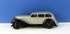 DINKY TOYS 36a ARMSTRONG SIDDELEY LIMOUSINE GREY WITH BLACK CHASSIS & HUBS
