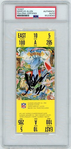 Marcus allen signed - allen,