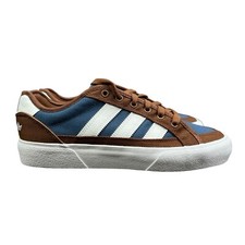 Adidas Court TNS Premiere Blue Brown White Shoes IG0049 Men's 8