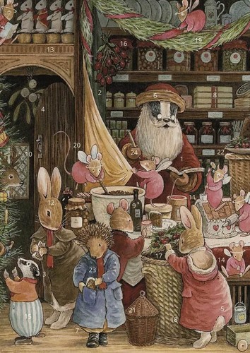 Christmas advent calendar - advent,