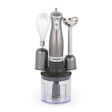 Salter Food Blender Hand Mixer Set 3 in 1 Processor Electric Whisk (Open Box)
