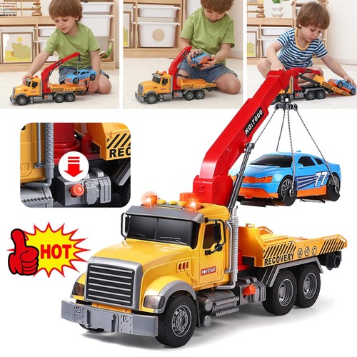 Kids rescue wrecker tow truck - kids,