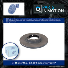 2x Brake Discs Pair Solid fits