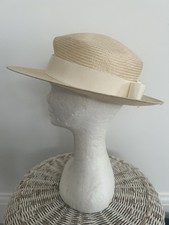 Kangol Ladies Boater Straw