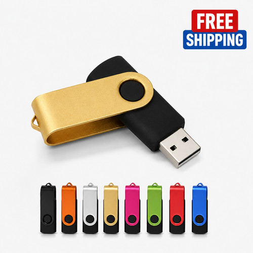 Usb rotatable flash drive - 2.0,