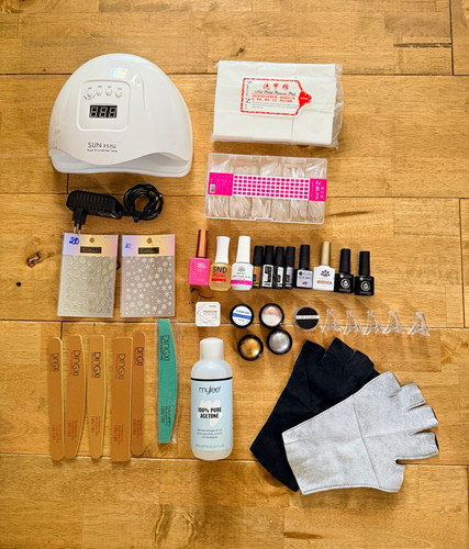 Huge home gel nail starter - home,