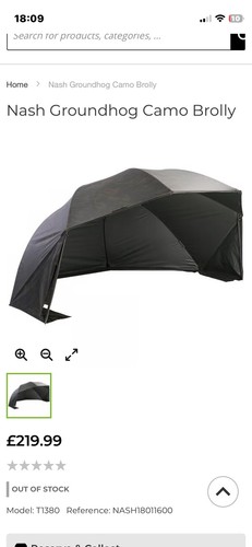 Nash groundhog brolly - nash,