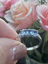 9ct White Gold Rare Tanzanite