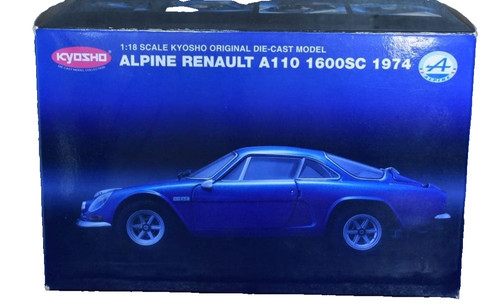 Kyosho renault alpine - kyosho,