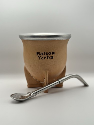 Traditional yerba mate gourd - yerba,