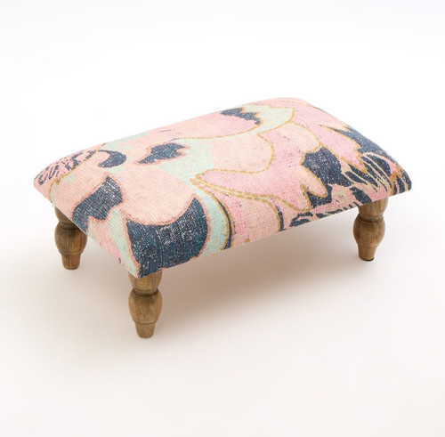 Rectangular floral upholstered - rectangular,