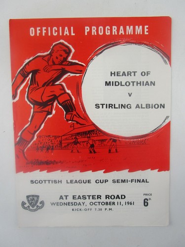 1961 hearts stirling albion - 1961,