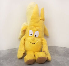 Goodness Gang Banana Fruit Plush Superfoodz Vegetable Soft Toy Co-Op VGC Yellow