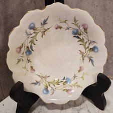 Royal Albert Brigadoon Shell Shaped Bowl Spoon Rest Pin Tray Scalloped Dish 