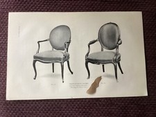 Antique print waring gillow - antique, print,
